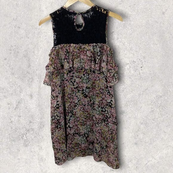Slate‎ and Willow Floral Maternity Dress Off Shoulder Lace Shift Size XL Pink - Picture 5 of 12